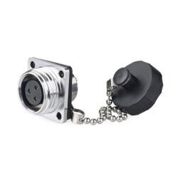 [YW-16-J03SX-03-401] Conector Serie YW-16 Hembra 3 Pines Socket Soldar CNLINKO