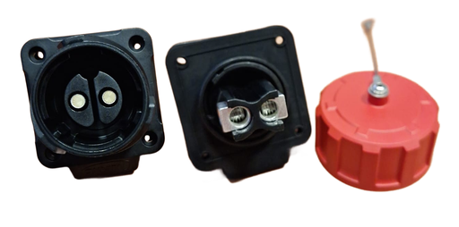 [YM-28-J02SX-22-401A] Conector Serie YM-20 Hembra 2 Pines Socket Bloqueo CNLINKO