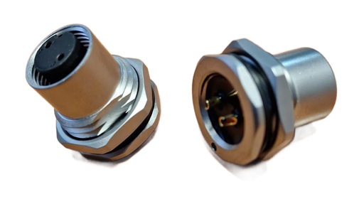 [LM-12-J02SX-03-101] Conector Serie LM-12 Hembra 2 Pines Socket Soldadura CNLINKO