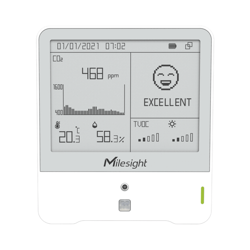 [AM307-915M] Monitor Ambiental con Display para Temperatura, Humedad y CO₂ LoRaWAN