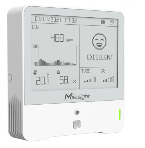 [AM308L-915M] Milesight AM308 - Sensor LoRaWAN de Calidad del Aire Interior
