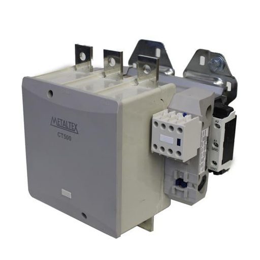 [CT500-H5-322] Contactor Tripolar 500A/AC3 Bobina 220VCA Auxiliar 2NA+2NC