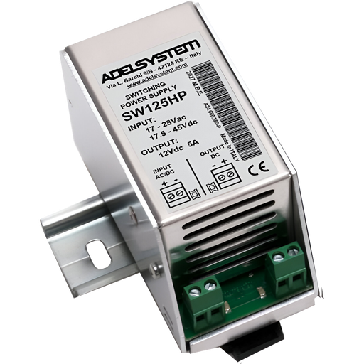 [SW125HP] AC-DC/DC Converters (Low Voltage Line) In:24Vac / 40Vdc Out:12V 5A Not Isolated