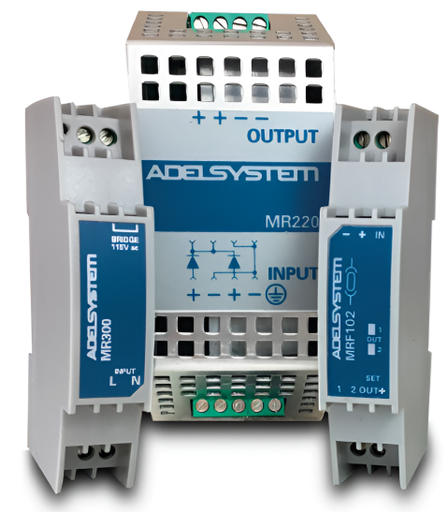 [MR300] Automatic Input ranging  for Bride connection In: 115-230 Vac. DC-UPS Sizes: 2,3