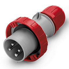 [218.1636] ENCHUFE MACHO VOLANTE 3P+T IP66/IP67 16A 6h 380-415V