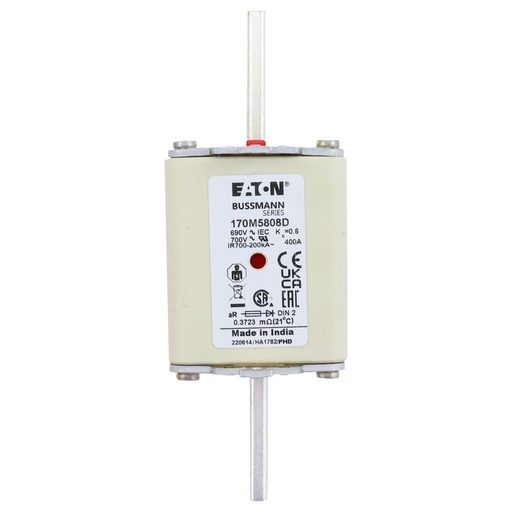 [170M5812D] Fusible NH2 Bussmann 630A, AC 690 V, DIN 2, aR