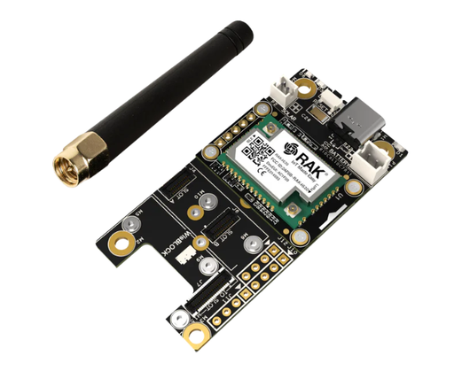 [115098] Kit de inicio WisBlock Meshtastic RAK4631 LoRa (RAK19007, OLED RAK1921, ANTENA 2dBI) 900mhz
