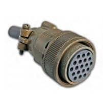 [MS3106F14S-7S] Connector with threaded coupling