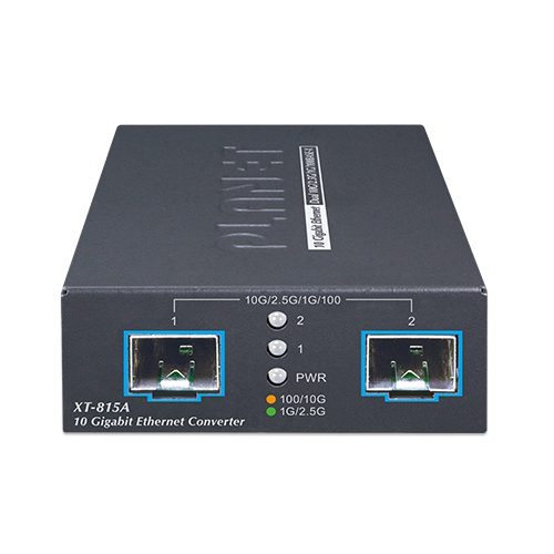 [XT-815A] Conversor de medios y modo SFP+ de 2 puertos 10G/2.5G/1G/100BASE-X