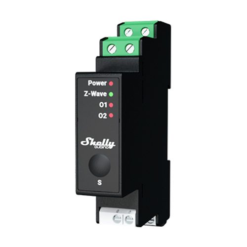 [Wave Pro 2PM] Interruptor Inteligente Z-Wave™ Wave Pro 2PM Montaje DIN con Doble Canal y Medición de Energía