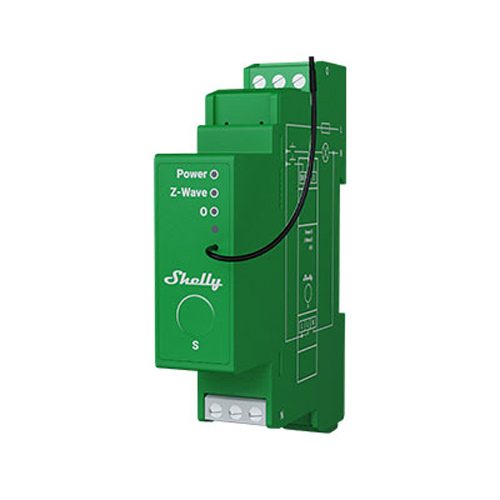 [Wave Pro Dimmer 1PM] Regulador Inteligente Z-Wave™ Wave Pro Dimmer 1PM Montaje DIN con Medición de Energía