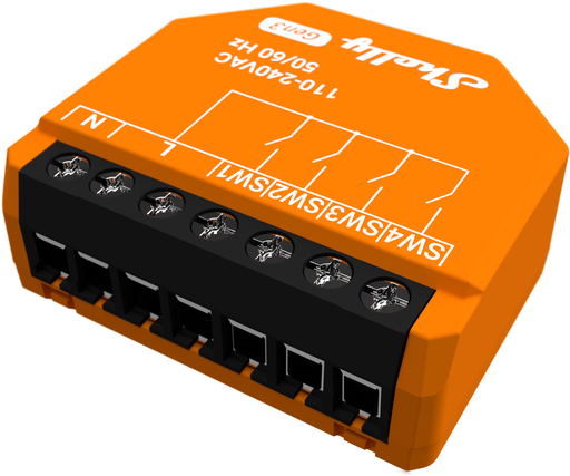 [i4 Gen 3] Controlador inteligente de 4 canales de entrada, alimentado por AC