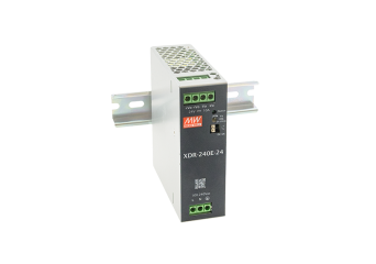 Fuente Delgada riel DIN 240W, Salidas 12V/24V/36V/48VDC, Serie XDR-240E