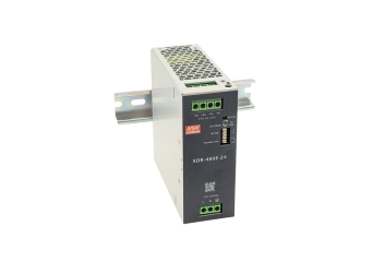 Fuente Delgada riel DIN 480W, Salidas 12V/24V/36V/48VDC, Serie XDR-480E