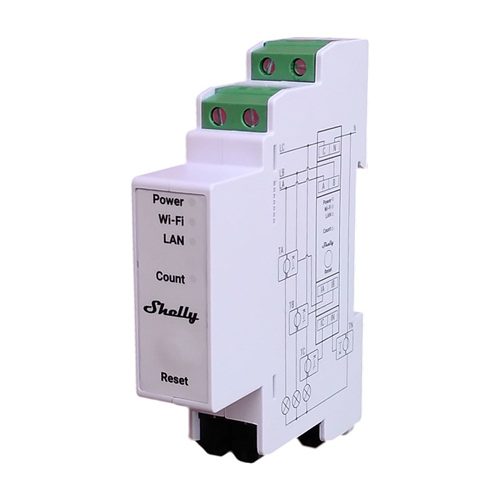[Pro 3EM-3CT63] Shelly Pro 3EM-3CT63 - Medidor de Energía Trifásico con CT de 63 A
