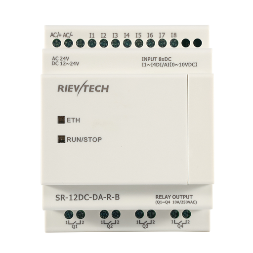 [SR-12DC-DA-R-B] Controlador Lógico Programable SR-12DC-DA-RB con Salidas de Relé