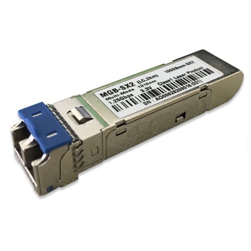 [MGB-SX2-10PCS] Módulo Transceptor SFP 1000BASE-SX MGB-SX2 (2 km) – Pack de 10 unidades