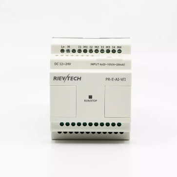 [PR-E-AI-V/I] Módulo Expansión Analógica 4 Entradas AI 0-10V/0-20mA, Para PLC Serie PR