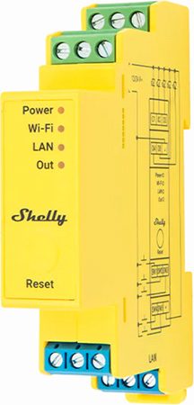 [Pro RGBWW PM] Shelly Pro RGBWW PM – Controlador de Iluminación LED Inteligente Profesional