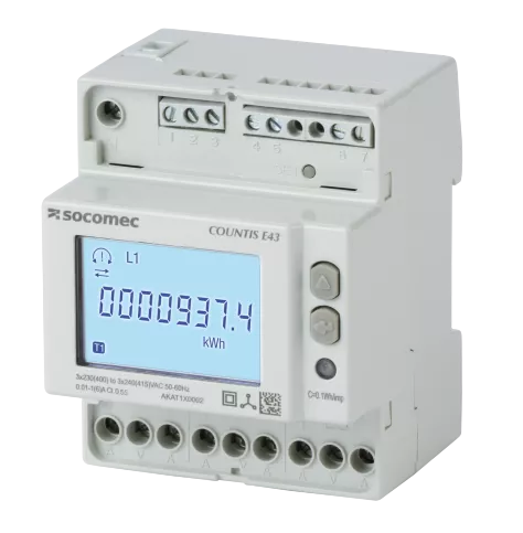 [48503050] Contador trifásico directo hasta 80A Countis E23 230 VAC con comunicación MODBUS RS-485