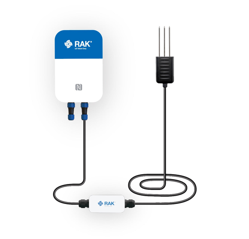 [C17039] Sensor Hub LoRaWAN RAK2560, 868–930 MHz, 2 puertos sonda, IP66, 12 VDC, NFC