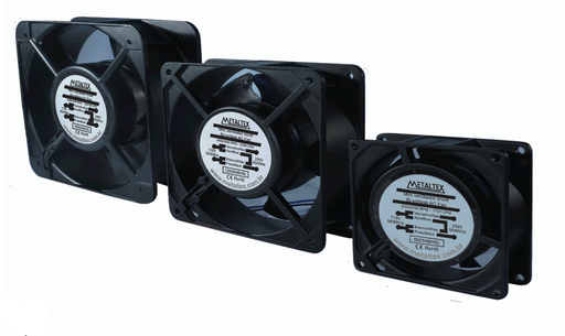 [22580C2HBL] Ventilador de panel 225x225x80 mm, rodamiento de esfera, 2300/2600 RPM, 220 VCA