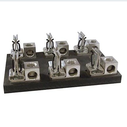 [62003J] Bloque portafusible clase J, 3 polos 200A max., 600 Volts AC , marca Mersen