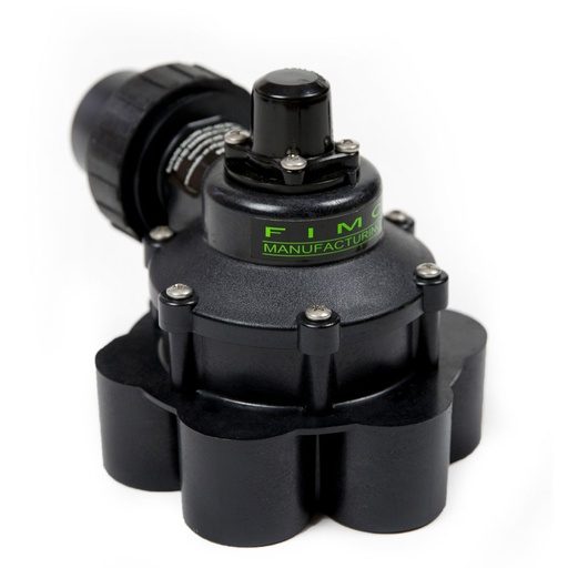 Mini Válvulas Indexadoras de Plástico 1 1/4" con Acople y Tuerca – Serie 2000 (2 a 6 Zonas)