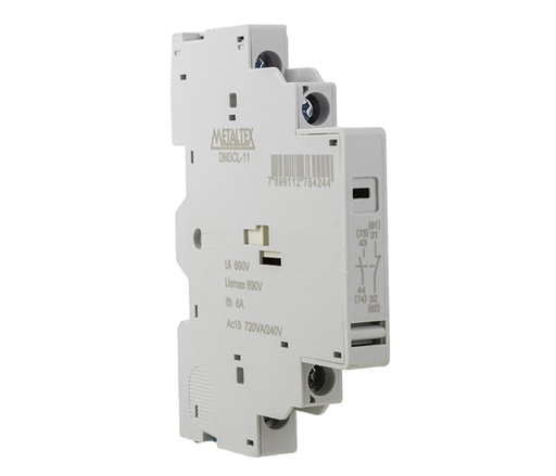 [DM3CL-11] Contacto auxiliar lateral para DM3 y DMR3 - 1NO+1NC