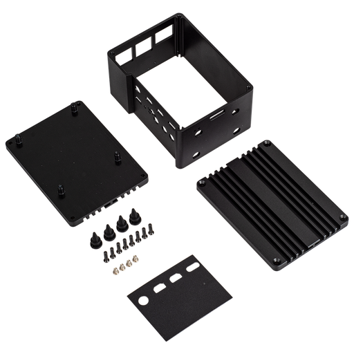 [910014] Carcasa metálica RAK7244C para Raspberry Pi 4 Modelo B de 1 GB/2 GB/4 GB/8 GB