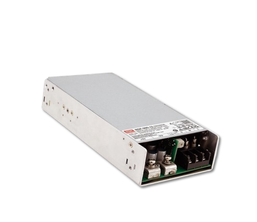 Fuente de Poder Industrial AC/DC 500W MEAN WELL NSP-500 con PFC