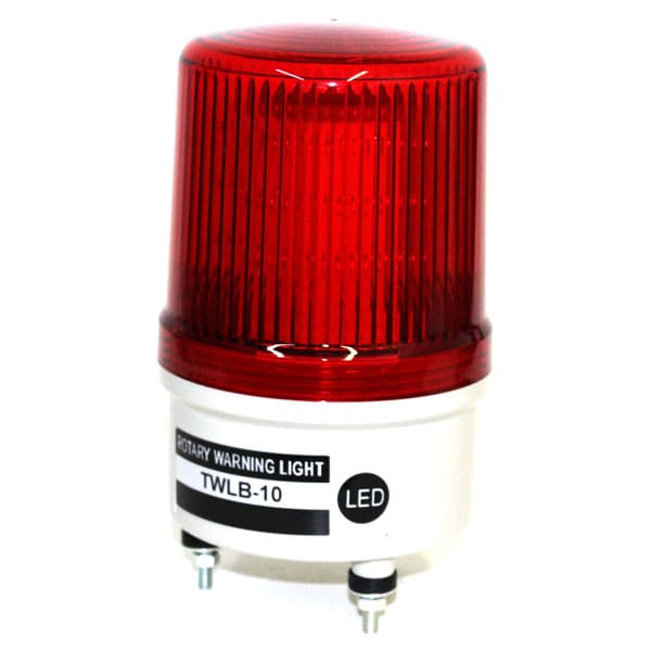 Baliza rotativa LED con señal de emergencia diámetro 100mm serie TWLB